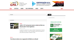 Desktop Screenshot of gpalognews.com.br